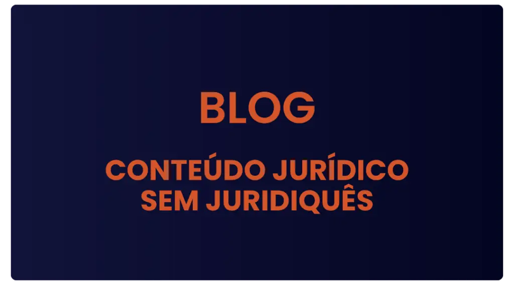 Conteúdo jurídico